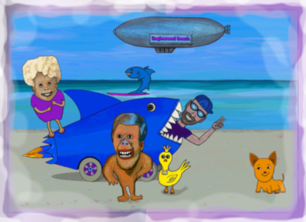 This image is of a Wildman animation.