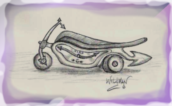 This image is of a Wildman animation.